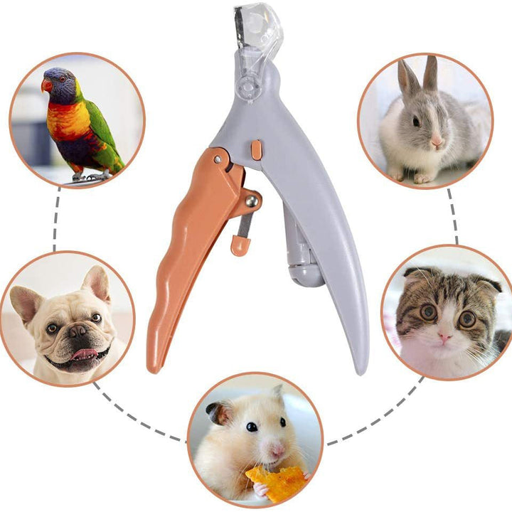 Cortaúñas para mascotas con luz