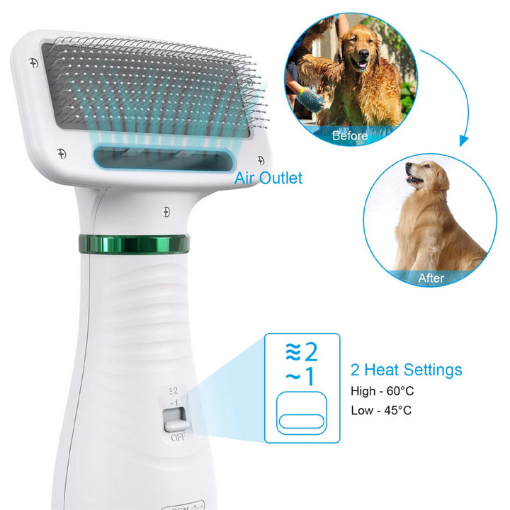 CEPILLO SECADOR PARA MASCOTA
